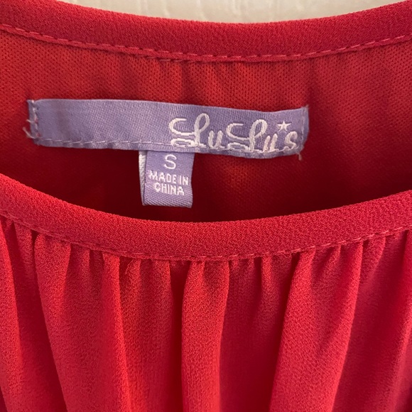 Lulu’s Fuchsia Top S - Picture 4 of 6